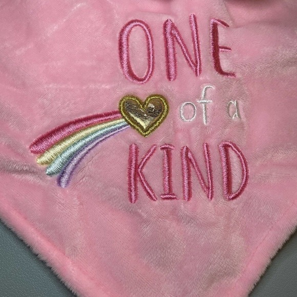 Baby Starters Plush Unicorn Girls Security Lovey Pastel Hearts Blanket R… - Picture 4 of 11